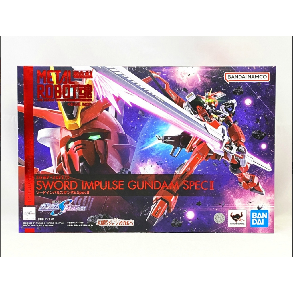 [พร้อมส่ง] Bandai Metal Robot Spirits Sword Impulse Gundam Spec II 4573102675293 ล็อตญี่ปุ่น
