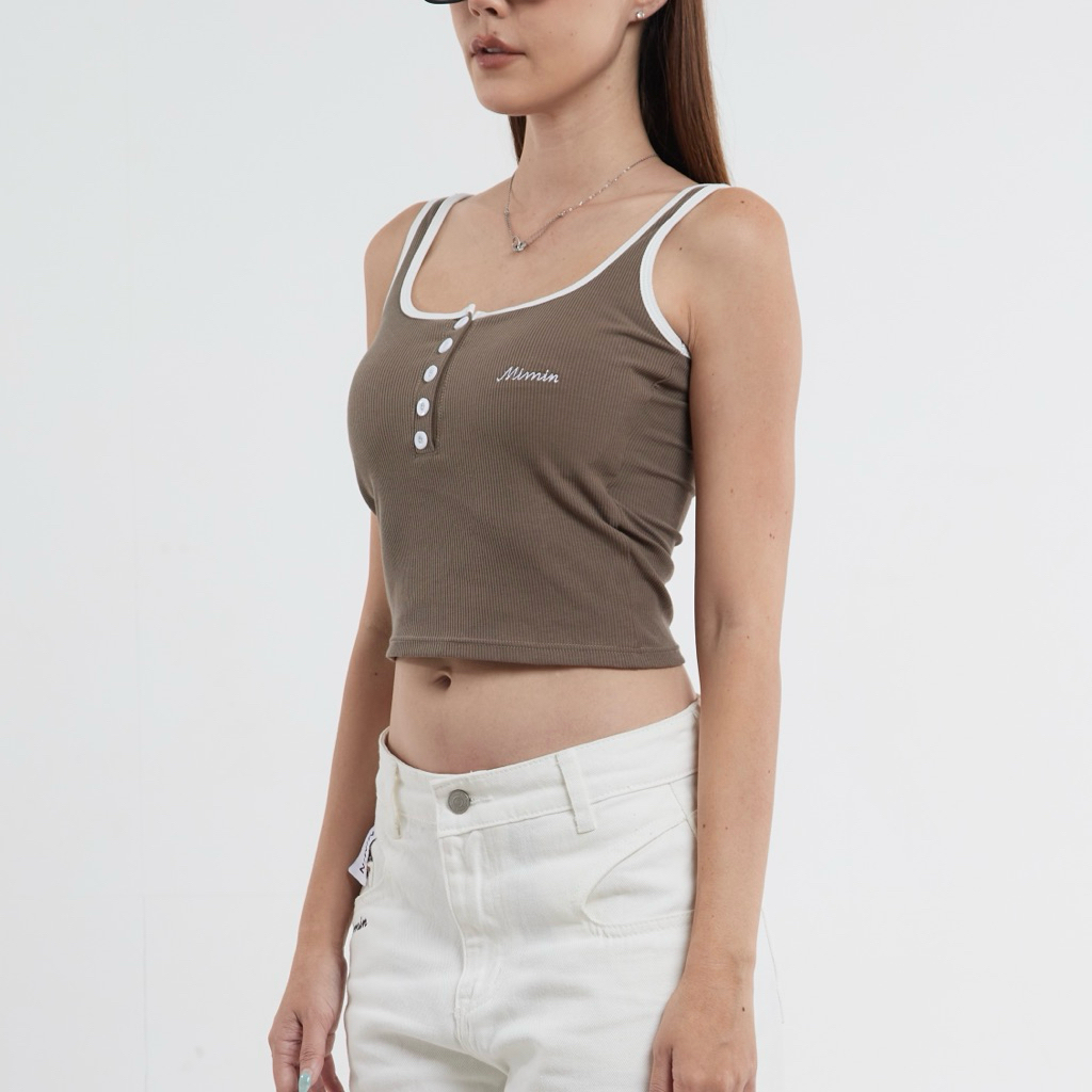 Mimin brand | เสื้อกล้ามมีฟองน้ำรุ่น Swana