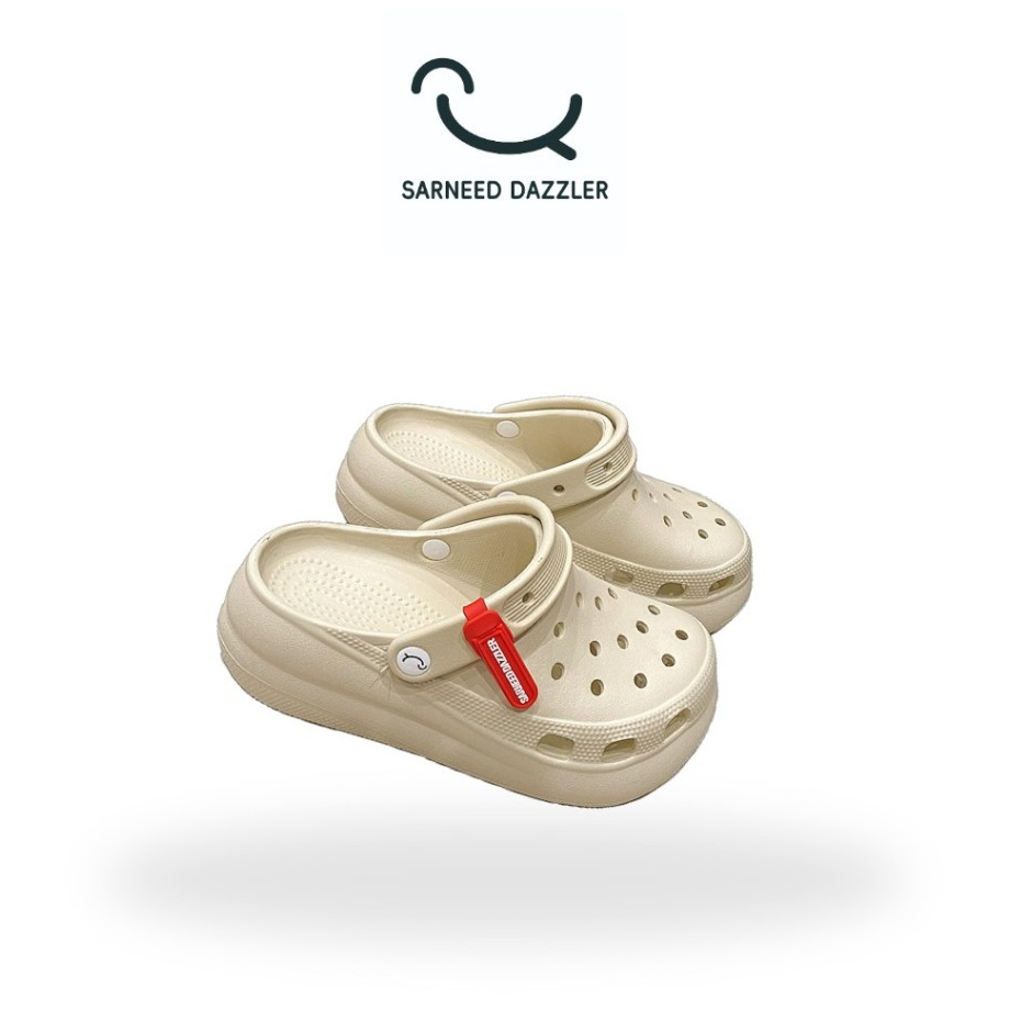 SARNEED Aero Shoe รองเท้าคล็อก (เอโร่) ดีไซน์รองเท้าแบบ ปิดหัว เปิดส้น มีสายรัดส้น เสริมส้น ปรับได้ ใส่สบาย กันน้ำได้ดี