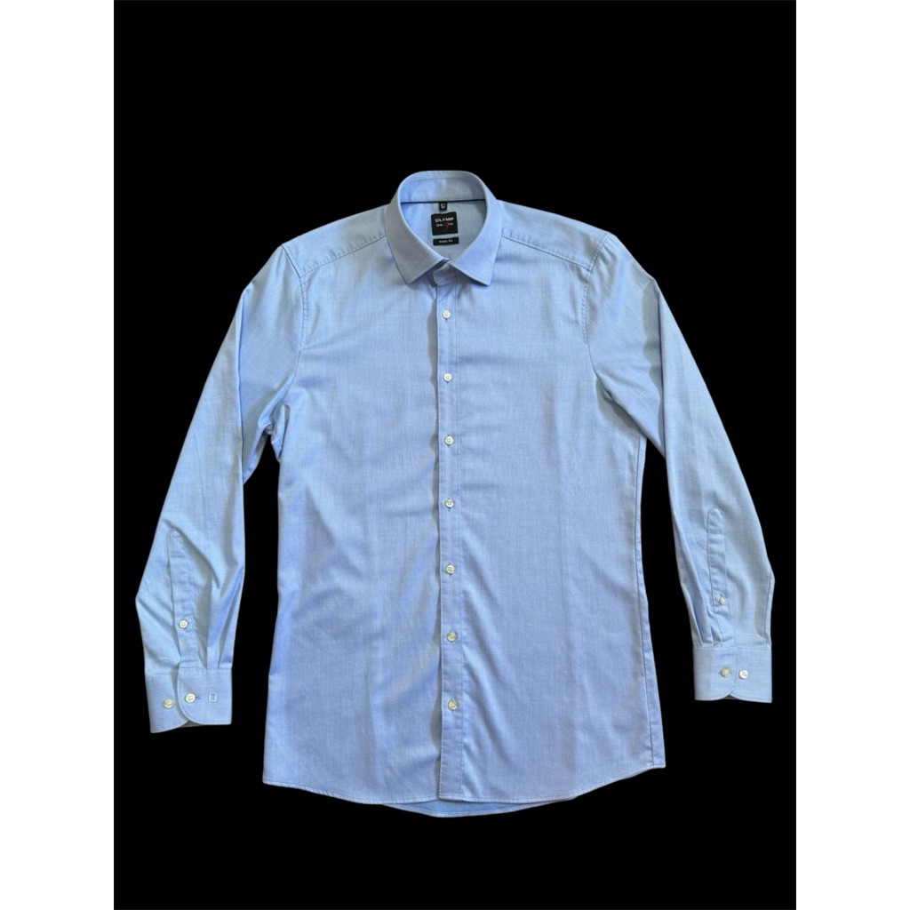 เสื้อเชิ้ต Olymp ทรง Body fit สีฟ้า
