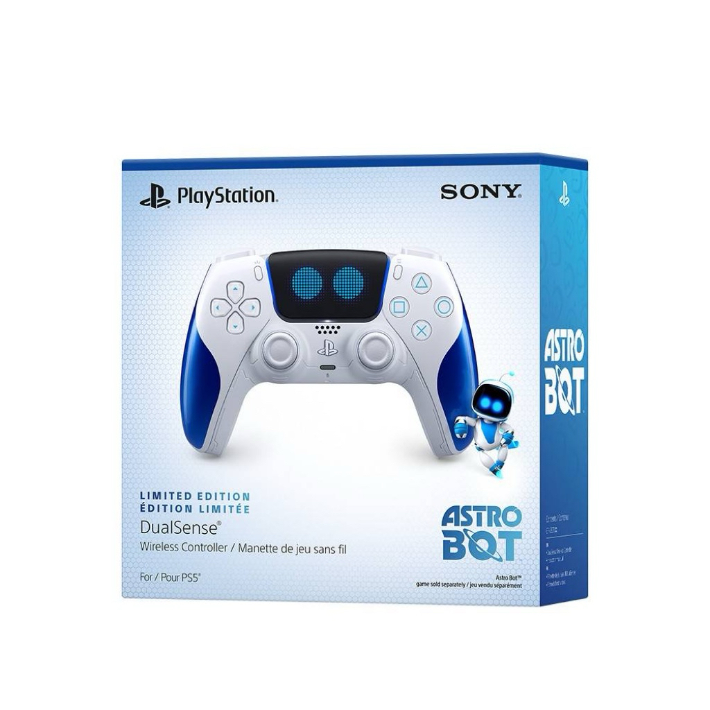 (เวอร์ชั่นตากลม) PS5 : DUALSENSE WIRELESS CONTROLLER - ASTRO BOT LIMITED EDITION