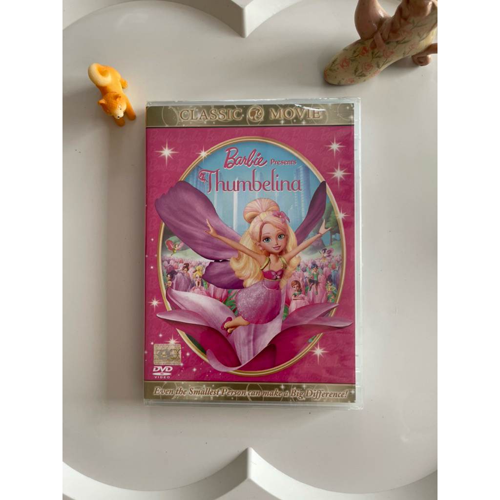 แผ่นบาร์บี้ Barbie DVD: Barbie Thumbelina ใหม่ในซีล