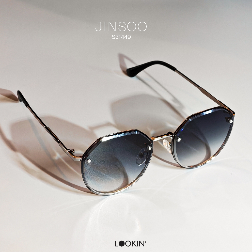 Lookin' Jinsoo แว่นกันแดด UV400 รุ่น S31449