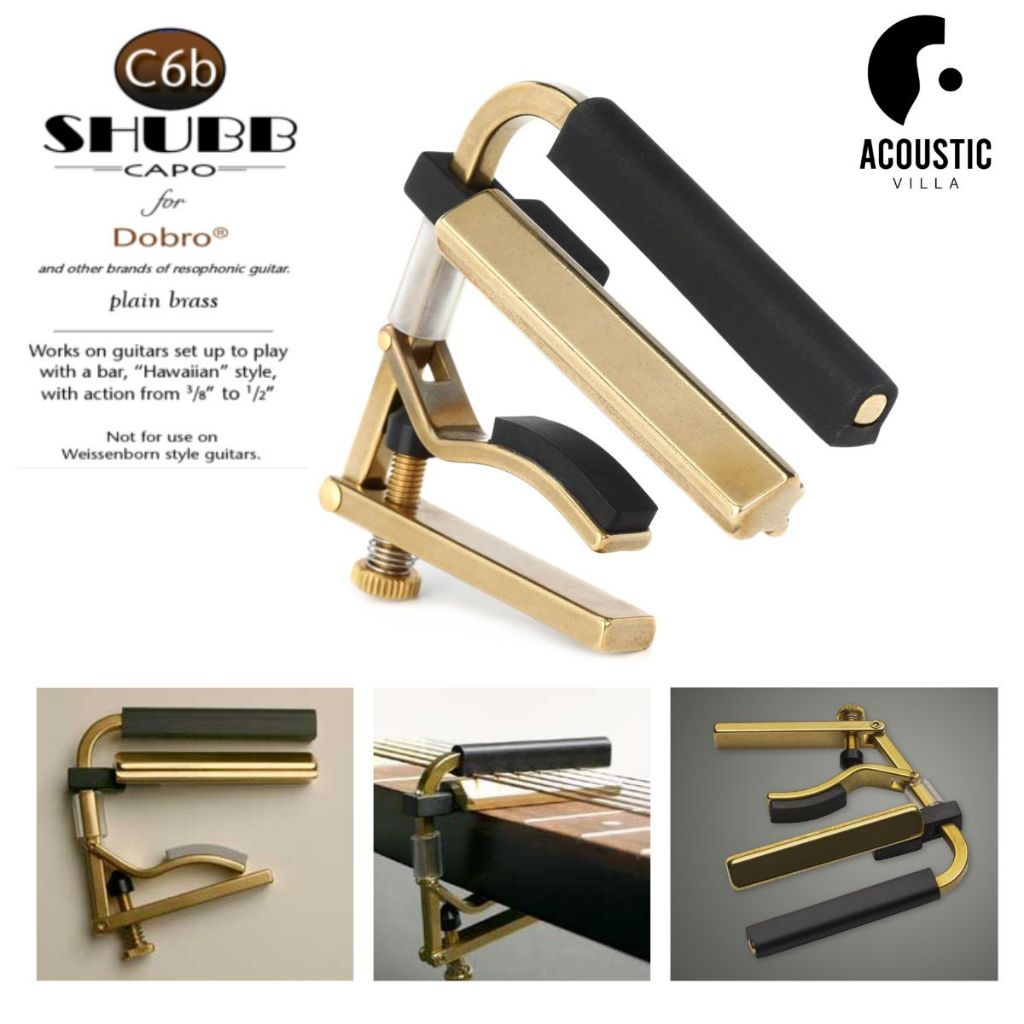 Shubb Capo for Dobro / Resophonic Guitar - C6B