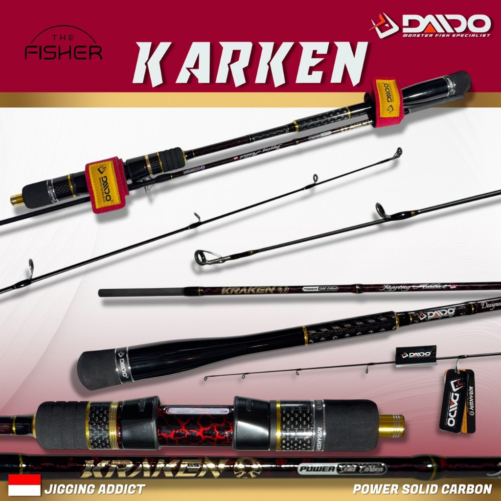A02 Daido Kraken Slow Jigging คันจิ๊ก SP602