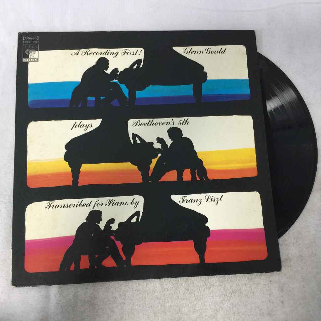 Glenn Gould plays Beethoven's 5th Symphony - Glenn Gould. LP ขนาด 12 นิ้ว  K16