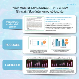 Moisturizing concentrated cream บำรุงผิวหน้า