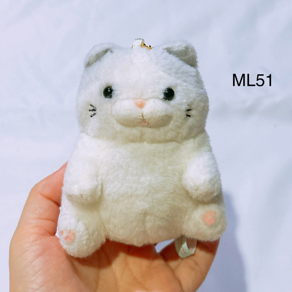 พวงกุญแจ ตุ๊กตา แมว อมูส amuse cat