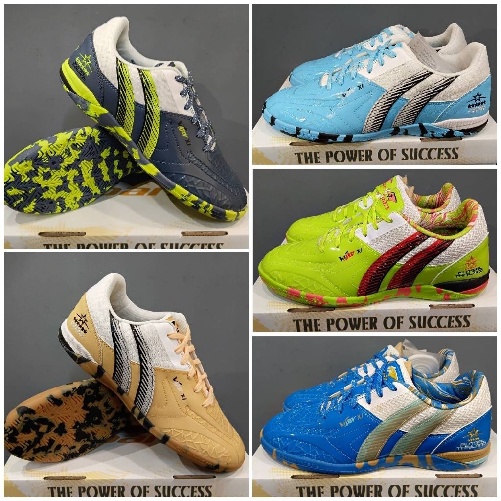 Pan รองเท้าฟุตซอลแพน Pan VigorX TOP Microfiber /Pan VigorXI  TOP Microfiber.