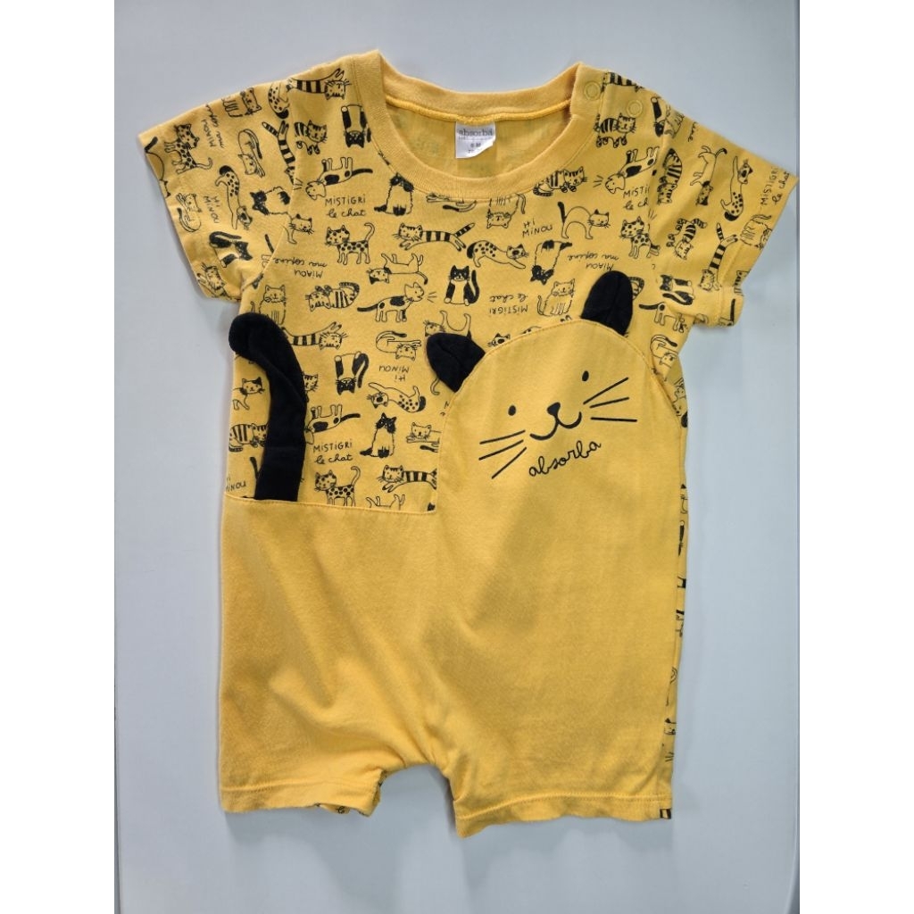 Absorba เสื้อผ้าเด็ก 6 เดือน (ไซส์70-75) ชุดหมีบอดี้สูทสภาพ90%