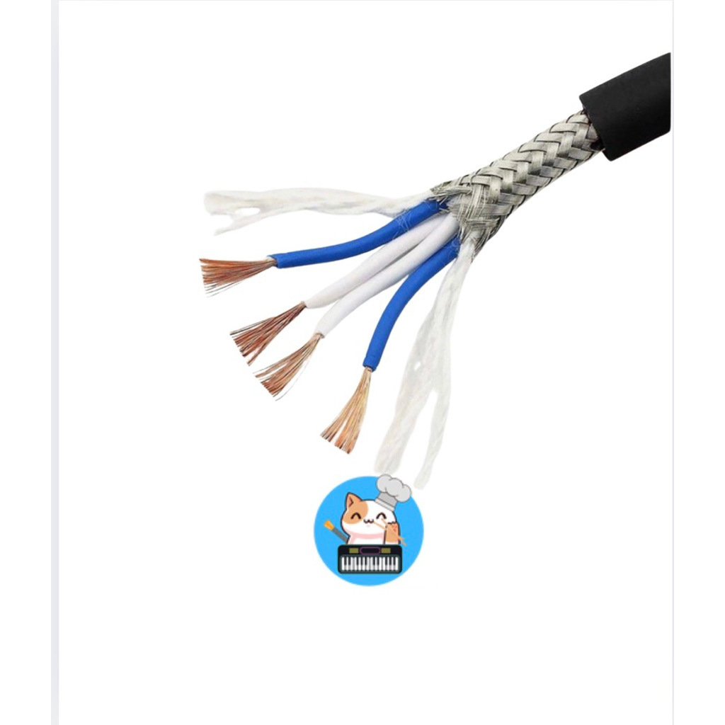 (ราคาส่ง)CANARE L-4E6S สายไมโครโฟนคุณภาพสูง ชนิด 4 Core แบ่งขายเป็นเมตร