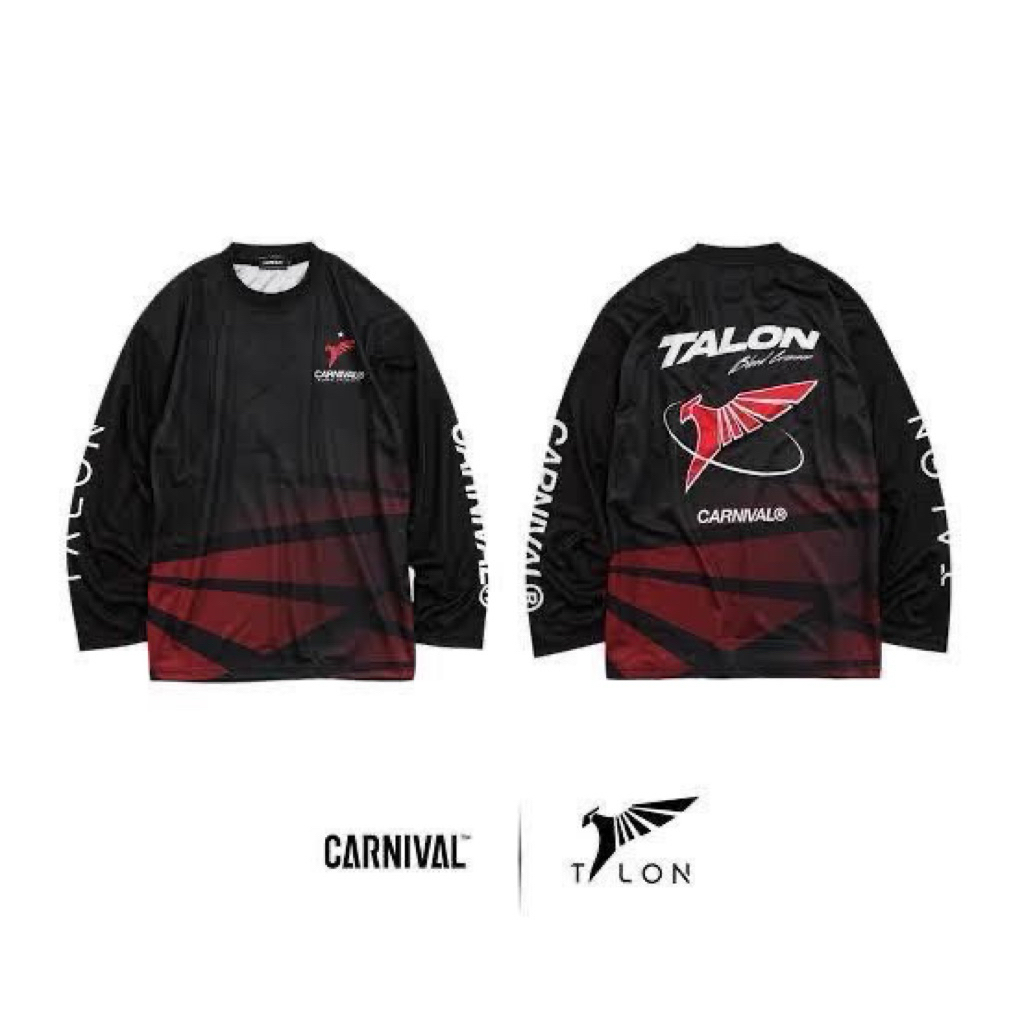 พร้อมส่ง แขนยาวCARNIVAL x Talon Esports AWC2021 Collection LS Tee