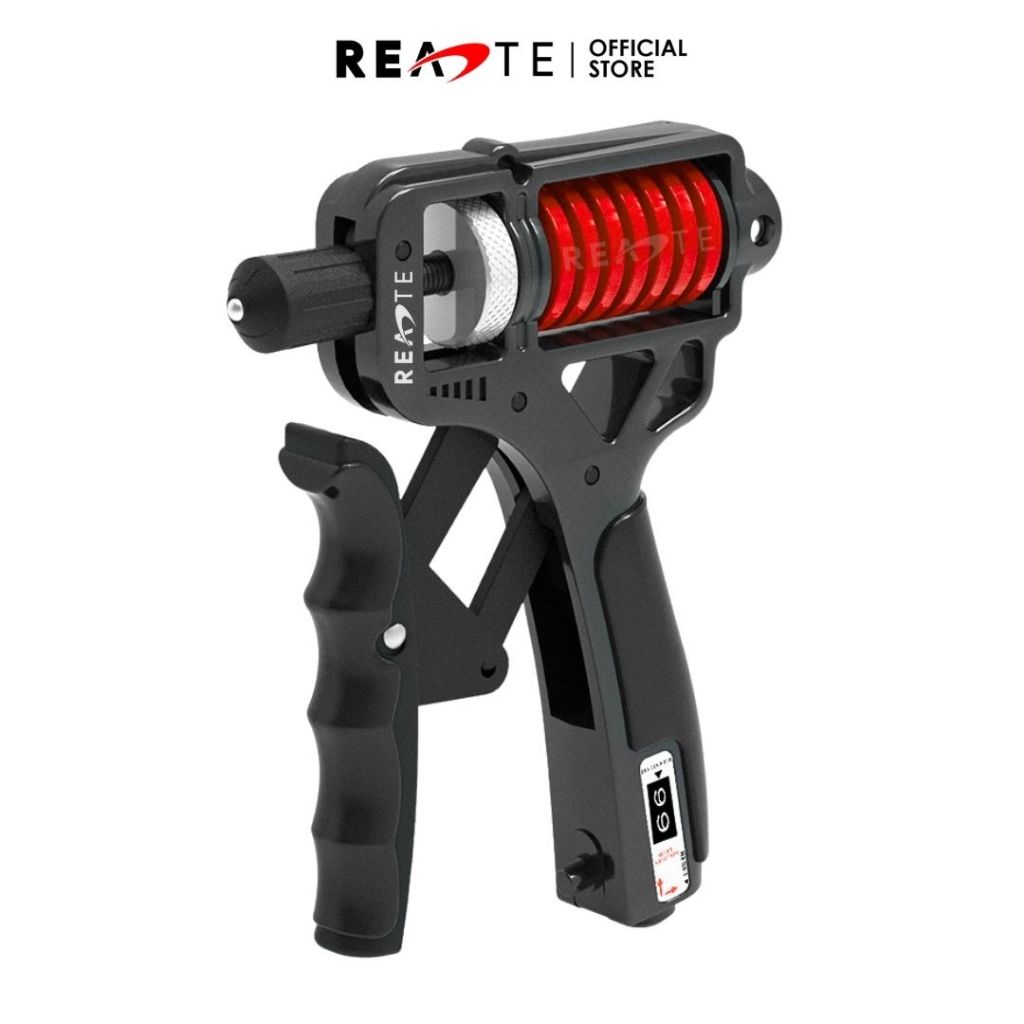READTE อุปกรณ์บริหารมือ กริปเปอร์ 5-165 KG ที่บีบมือ ฝึกความแข็งแรง HAND GRIPPER