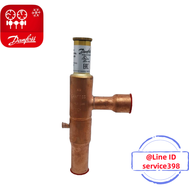 KVP,ตัวปรับแรงดันไอระเหย Danfoss Evaporator pressure regulator รุ่นKVP, 034L0023 034L0029 034L0025 0