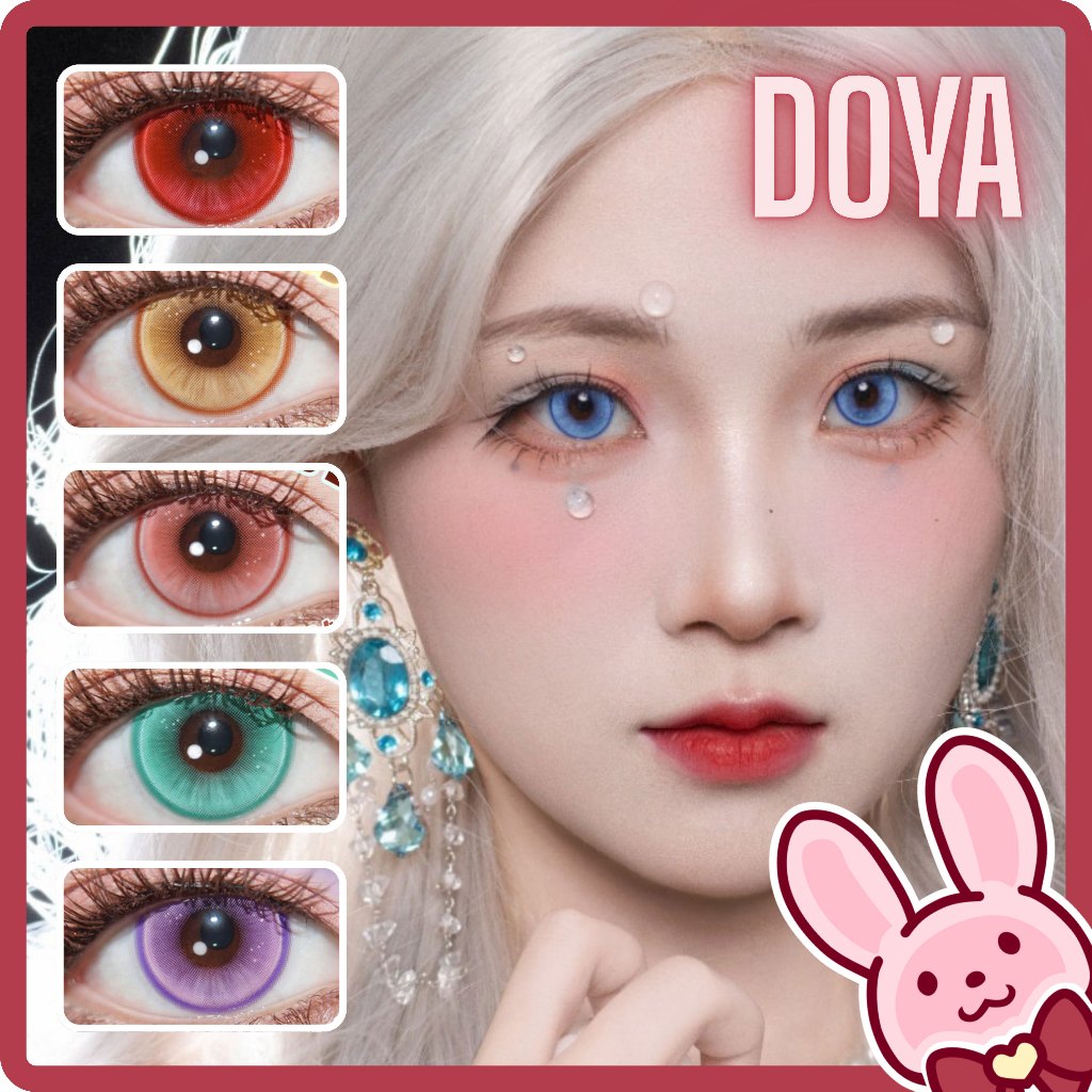 ✨️Jelly Eye✨️ พร้อมส่ง 🇹🇭 มีค่าสายตา คอนแทคเลนส์คอสเพลย์ Doya แบบรายวันจีน (1)