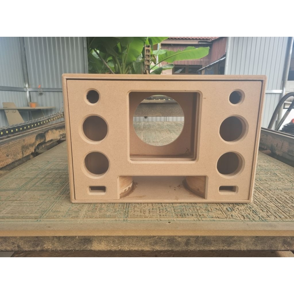 ตู้ลำโพง แบนพาส 8 นิ้ว ไม้อัด mdf 12mm