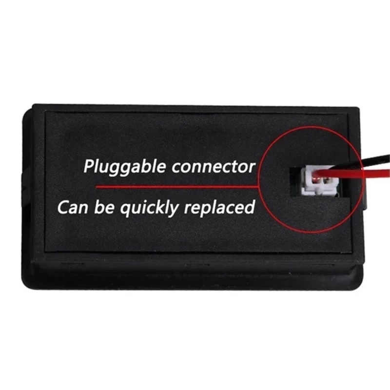 MOTOX DC 8V-72V แบตเตอรี่ความจุเกจจอภาพโวลต์มิเตอร์ Monitor หน้าจอ LCD ไฟฟ้าจำนวนเครื่องตรวจจับ - รูปที่ 6