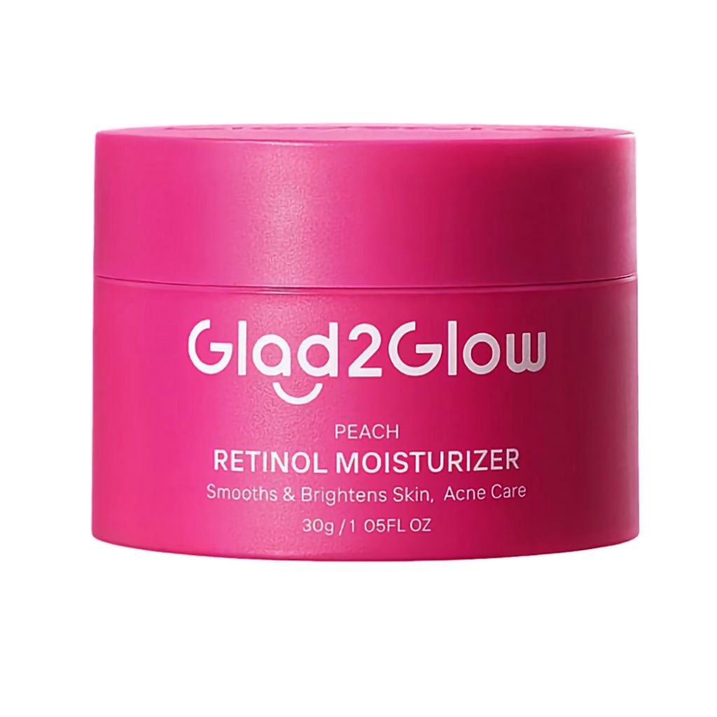 Glad2Glow Peach Retinol Moisturizer 30g.