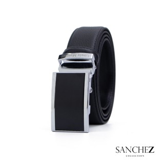Louis Montini (Sanchez) เข็มขัดผู้ชาย Men Belt เข็มขัดหนังวั…