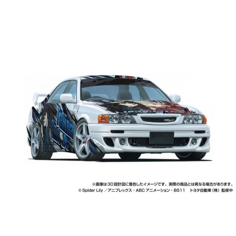 (🔴PRE-ORDER) The Tuned Car No.IT-02 1/24 Lycoris Recoil TRD JZX100 Chaser '98 (Toyota) Plastic Model
