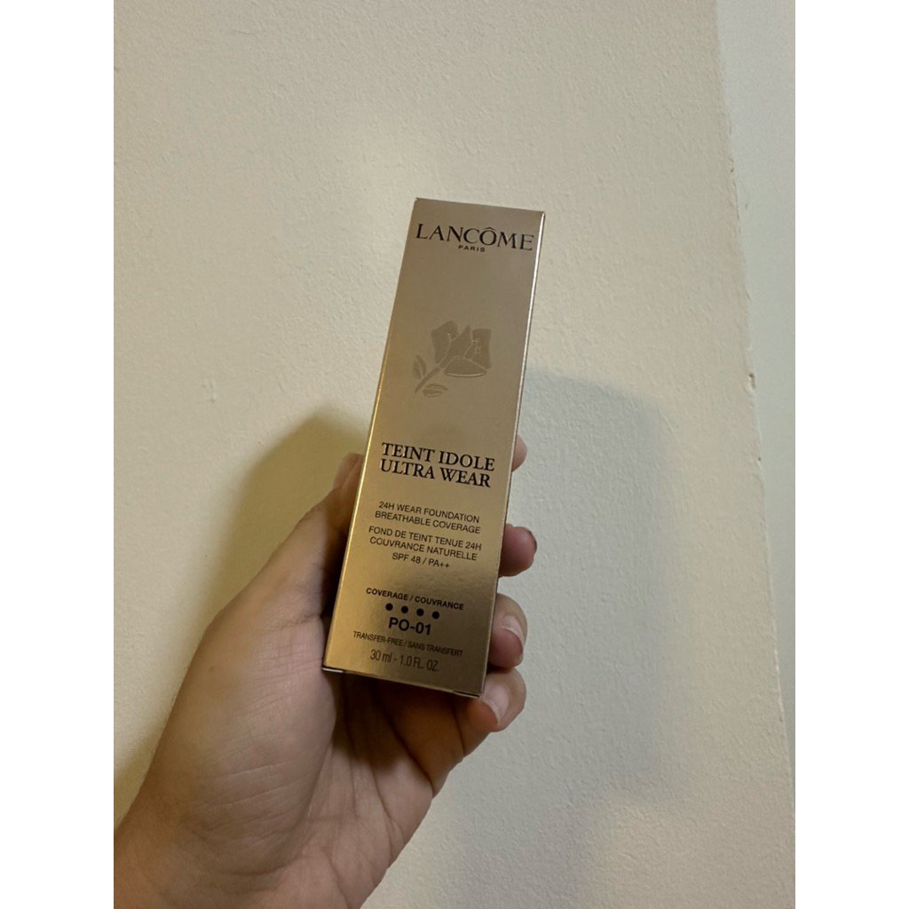รองพื้น Lancome Teint Idole Ultra Wear สี PO-01 ส่งต่อ