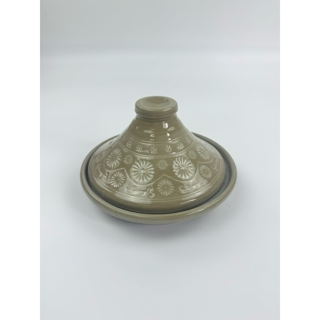 หม้อดินเผาญี่ปุ่น Tajine Pot หม้อทาจิน made in Japan จากตู้ญี่ปุ่นมือสอง