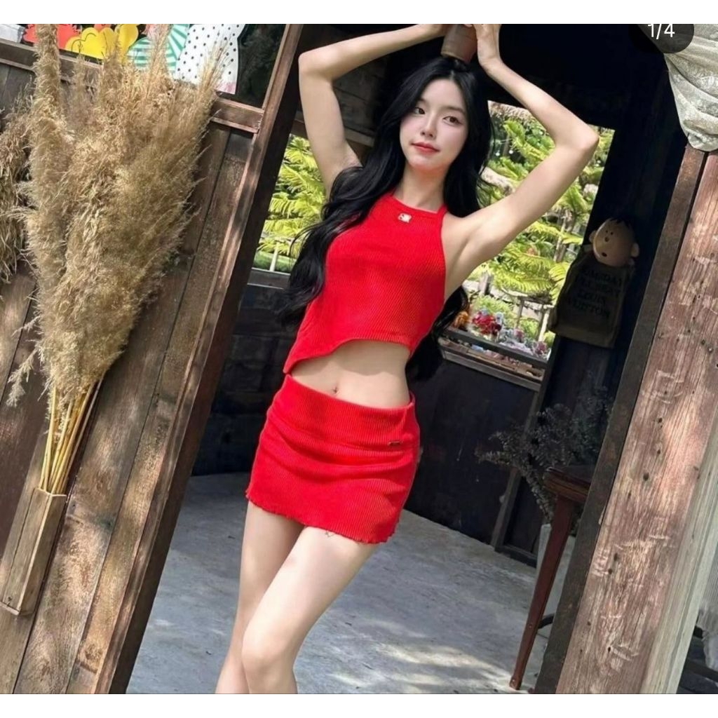 Skirt มีซับใน แบรนด์ #Siristylebkk