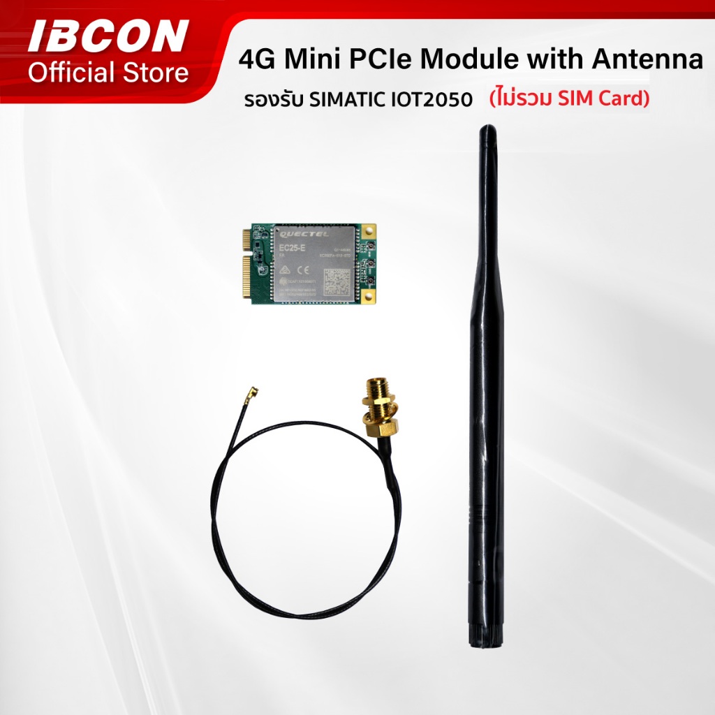 [SET] 4G Mini PCIe Module with Antenna (QUECTEL EC25-E)