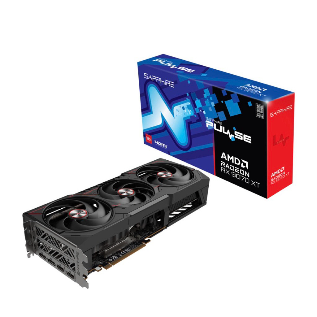 RX9070XT 16GB SAPPHIRE PULSE มือ 1 ประกันศูนย์ไทย (มีของพร้อมส่ง)