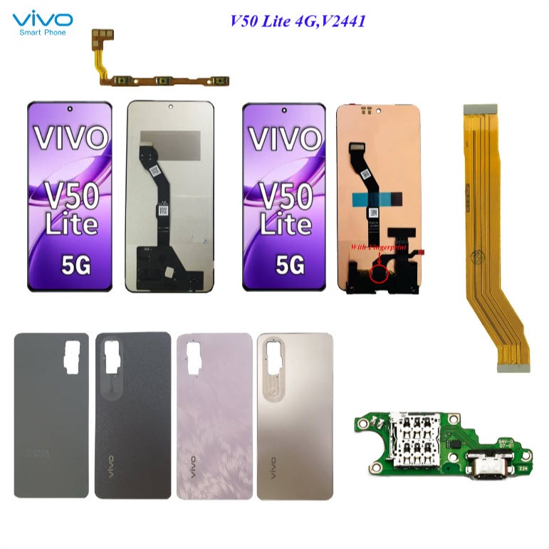 อะไหล่มือถือ Vivo V50 Lite 4G,5G,V2440,V2441/สายแพร/ฝาหลัง