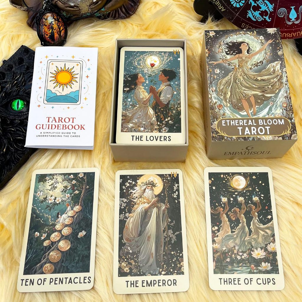 พรีออเดอร์แท้💯Ethereal Bloom Tarot ไพ่ทาโรต์