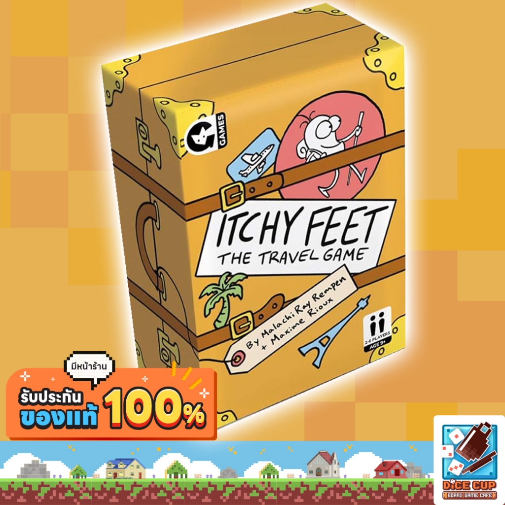 [ของแท้] Itchy Feet: the Travel Game Board Game