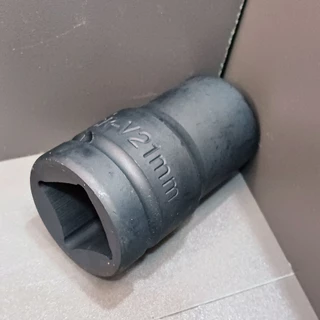 ลูกบล็อกยาว 1" (1นิ้ว) บล็อกลม (IMPACT SOCKET) เบอร์ 21 (สี่เหลี่ยม) รุ่นงานหนัก