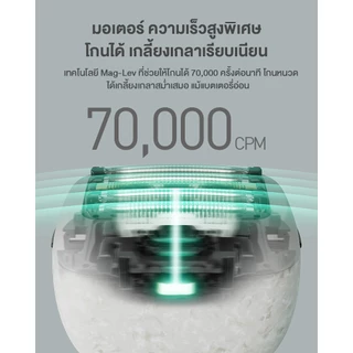 Panasonic เครื่องโกนหนวดไฟฟ้าแบบเปียก/แห้ง รุ่น ES-PV3A/PV6A มี 5 ใบมีด ขนาดกะทัดรัด พร้อมชาร์จแบบ USB-C
