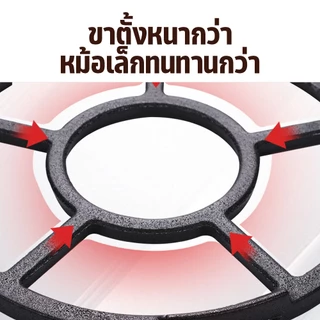 ขาตั้งหม้อ ขาเตาแก๊ส ขารองเตากันลื่น ทนความร้อนสูง สําหรับทําอาหาร ใช้ได้กับเตาทุกแบบ แข็งแรง ทนทาน