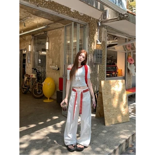 เสื้อยืดผู้หญิง เสื้อเปิดไหล่ เอวลอย สไตล์ออลแมทช์ เปิดไหล่#2381