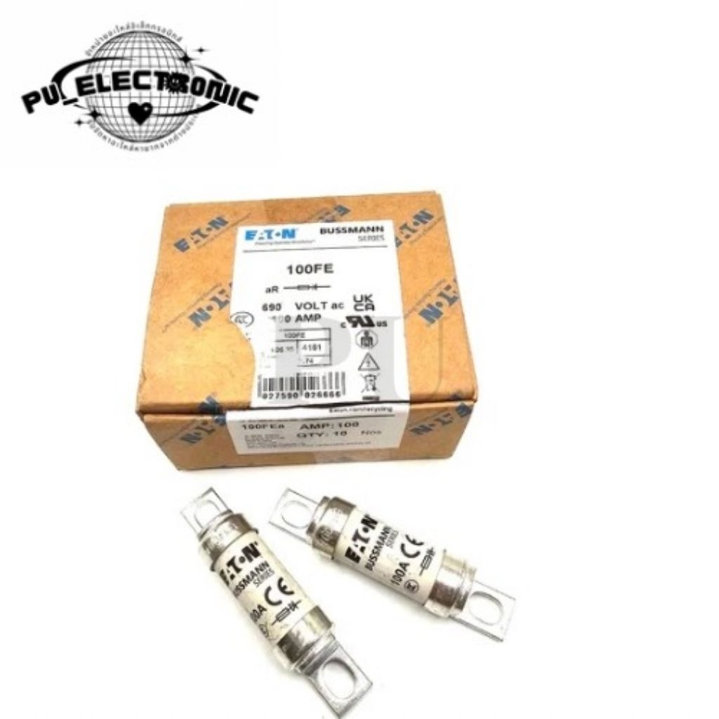 BUSSMANN FUSE BS88:4 BS88-4 35FE,50FE,63FE,80FE,100FE 35A,50A,63A,80A,100A ฟิวส์EATON FUSE 690VAC (ร