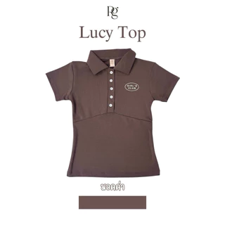 RICHYGIRL | Lucy Top เสื้อโปโลผ้าคอตตอนหนานุ่ม เข้ารูปสวยเป๊ะ ทรงสลิม (มี2ไซส์S/L) ในไลฟ์1xx