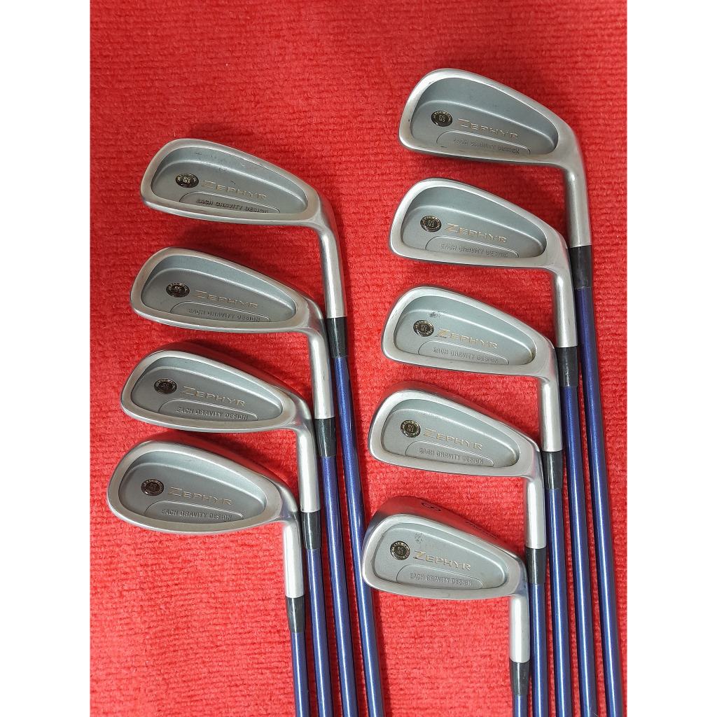 ไม้กอล์ฟมือสอง ชุดเหล็ก MIZUNO  รุ่น Zephyr EACH CAVITY DESIGN - ก้านกราไฟต์  -  Flex-R