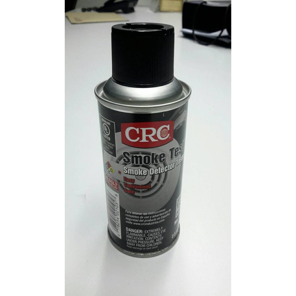Smoke Detector Tester Sprayer น้ำยาทดสอบอุปกรณ์ตรวจจับควัน ยี่ห้อ CRC