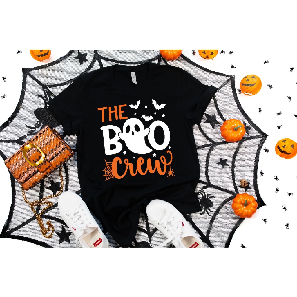 The Boo Crew Shirts, Custom Halloween Shirts, Kids Halloween Shirts, Halloween Party Shirts, Ghost S