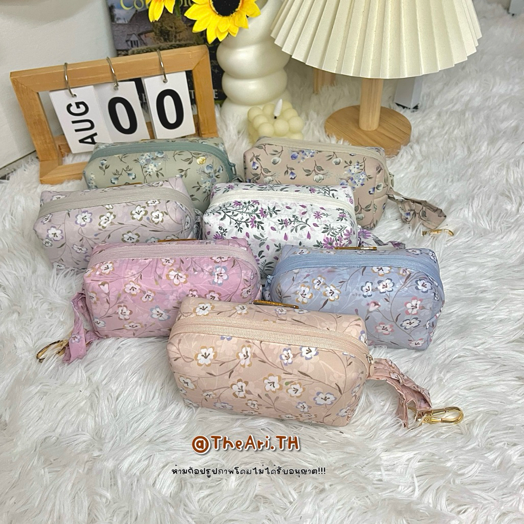 ผ้าละหมาดพกพา ผ้าละหมาดจิ๋ว พร้อมกระเป๋าทรงเหลี่ยมยาว