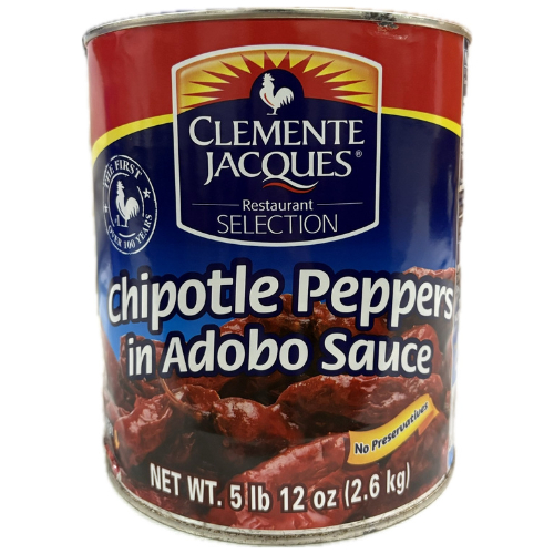 พริกชิพโปทเลในซอสอะโดโบ 2.6 กิโลกรัม ตรา เคลเมนเต ฌัก -Chipotles in Adobo Sauce 2.6kg Clemente Jacques brand