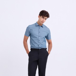 Khaki Bros. - คาคิบรอส - Short Sleeve Shirt Regular Fit - เส…