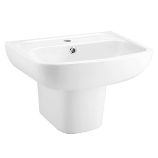 COTTO อ่างล้างหน้าแบบแขวนผนัง รุ่น BRIO C0141 ขาตั้งอ่างล้าง…