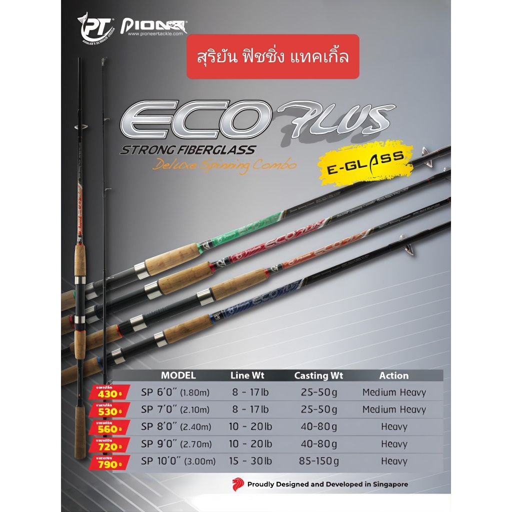 คันECOพลัสมีขนาด6/7/8/9/10ฟุต
