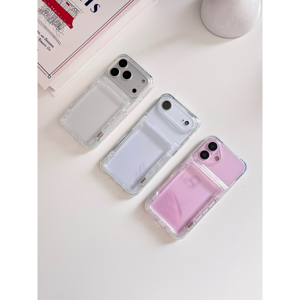 (มี17)พร้อมส่งจากไทย 🚚 S1344 เคสโทรศัพท์ เคสเปิดปิด เคสกันกระแทก  เคสใส ใส่บัตรได้3-5ใบ เคส สำหรับ รุ่น 11-16Promax