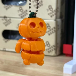 พวงกุญแจ Tiny Pumpkin Keychain [ลิขสิทธิ์แท้ ZOU3D Authorized seller] 3D print Halloween