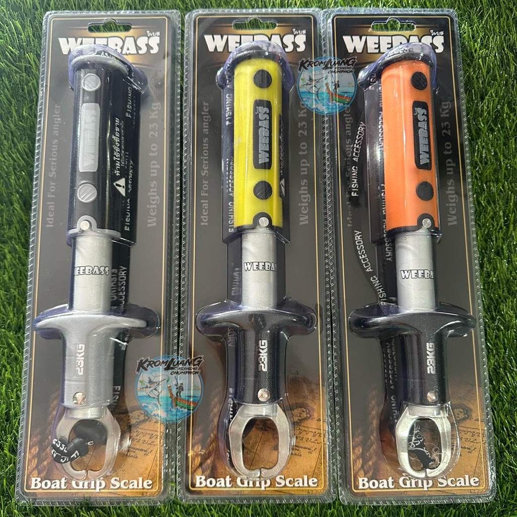 WEEBASS ที่ชั่งปลา - รุ่น GRIPPER กริปเปอร์คีบปลา ที่คีบปลา น้ำหนัก 12 , 23 KG