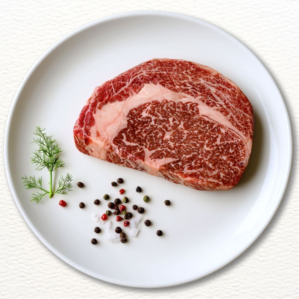 Jac Wagyu Ribeye MB9+ (Approx 340g) - ริบอาย เนื้อตัดชิ้น (ตรา แจ๊ก วากิว)  ขนาด 340กรัม.